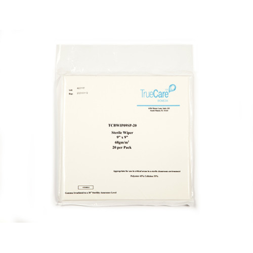 Cleanroom Sterile Cleanroom Wipers - TrueCare Biomedix